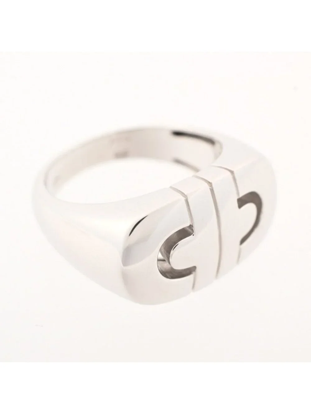 Bvlgari Ring Parentesi White Gold